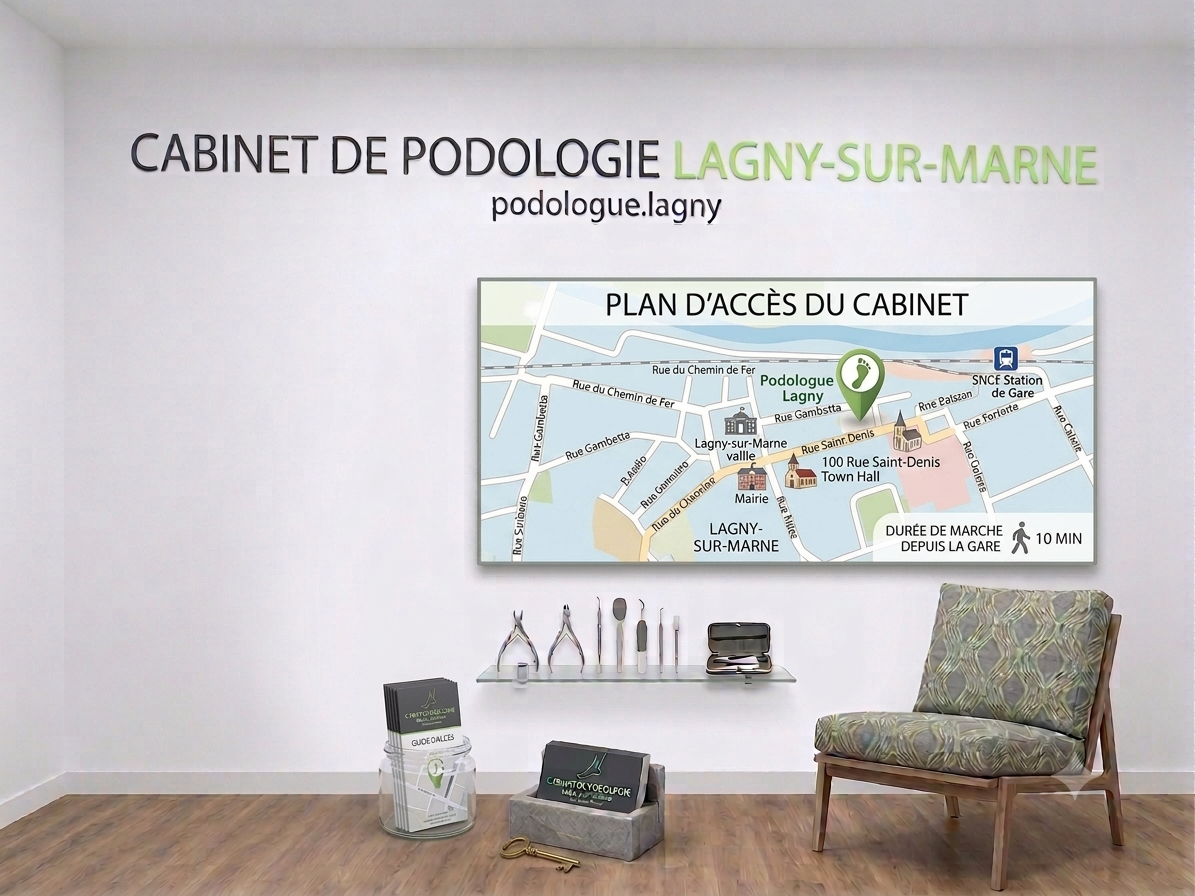 Plan d'accès au cabinet